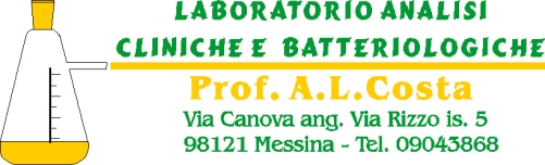 LABORATORIO ANALISI CLINICHE PROF. A. L. COSTA S.a.s.